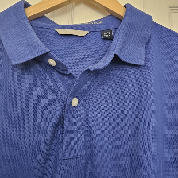 Cutter And Buck Blue  Short Sleeve Break Through Polo Size Men's XL - Picture 2 of 11